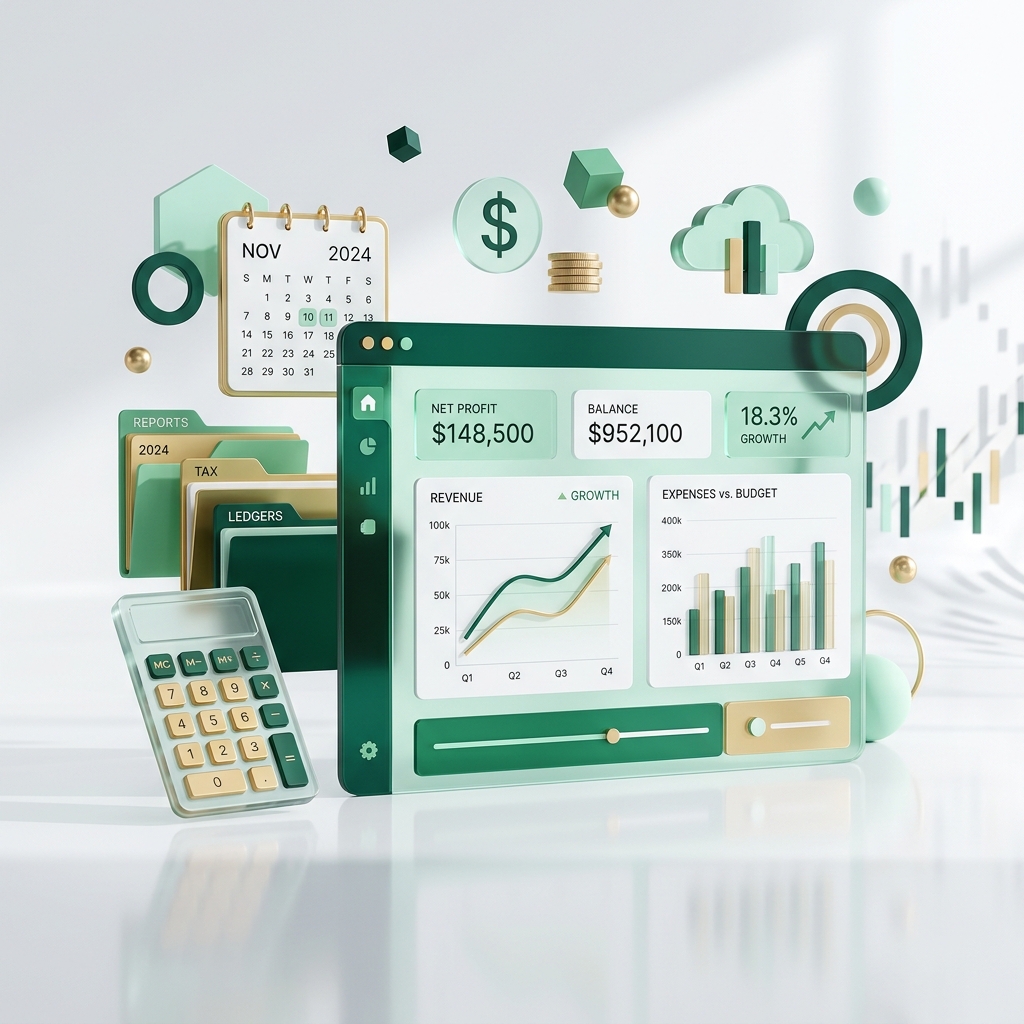 Gráficos y herramientas de contabilidad digital YoteOriento